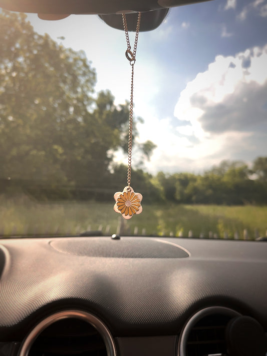 Bijoux de rétroviseur – Modèle Bulle / Fleur